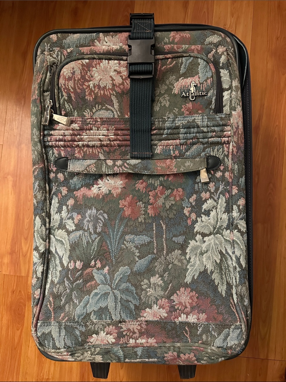 Atlantic Floral Tapestry suitcase carry-on - Multicolor *vintage*